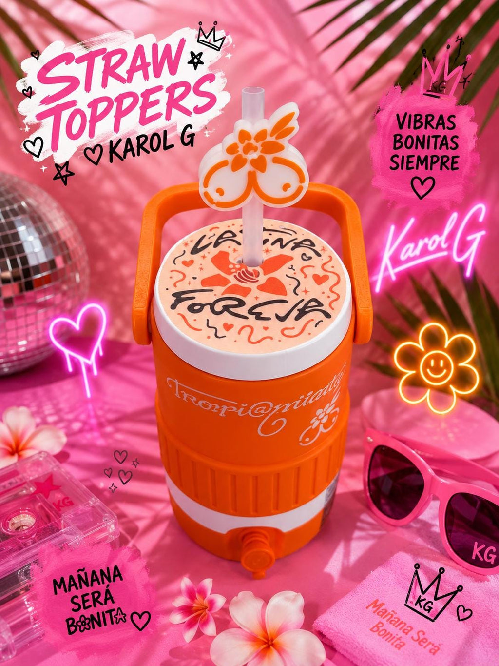 Karol G | Latina Forever Straw Topper