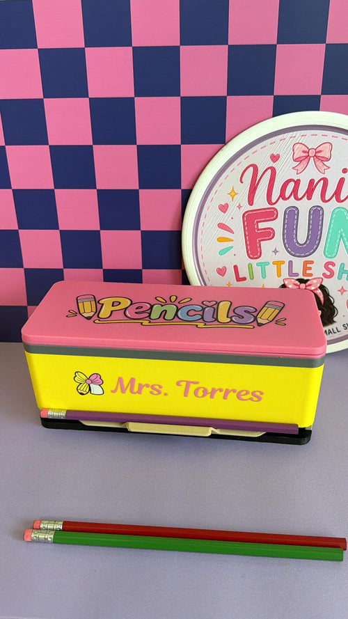 Custom Teacher Pencil Dispenser