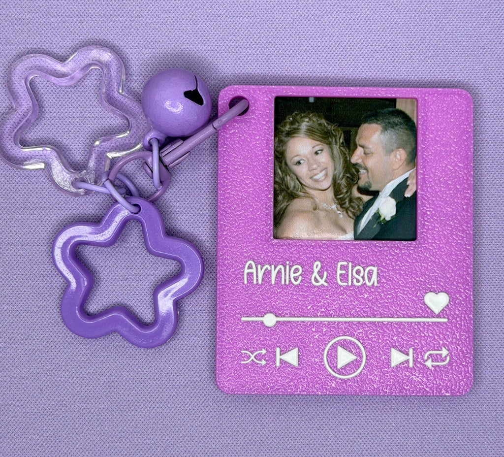 Personalized Photo Music Keychains with NFC