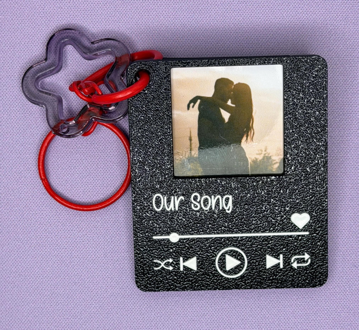 Personalized Photo Music Keychains with NFC