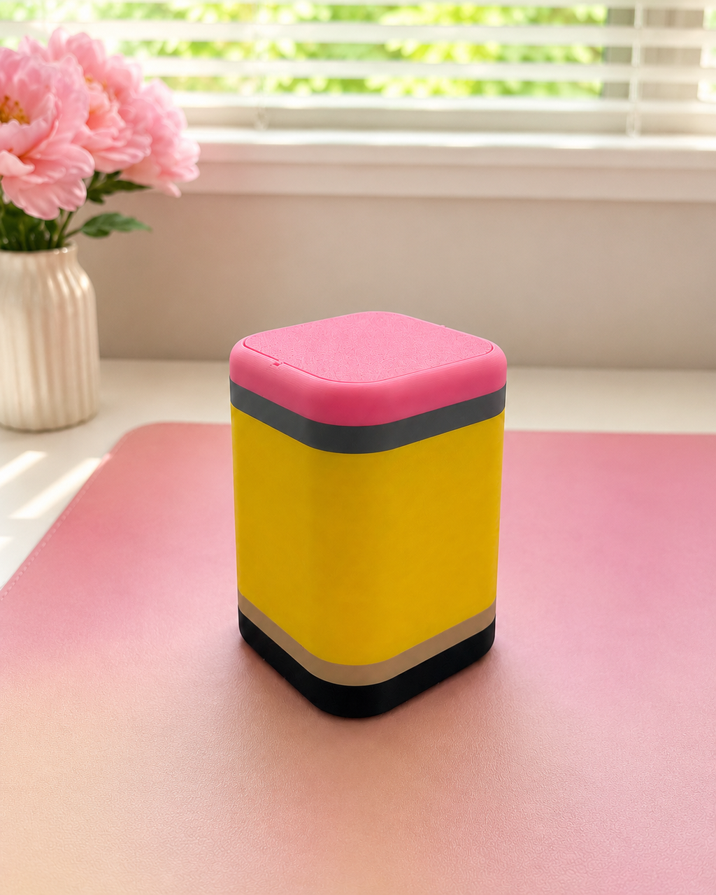 Personalized Pencil Waste Bin| Mini Desktop Organizer