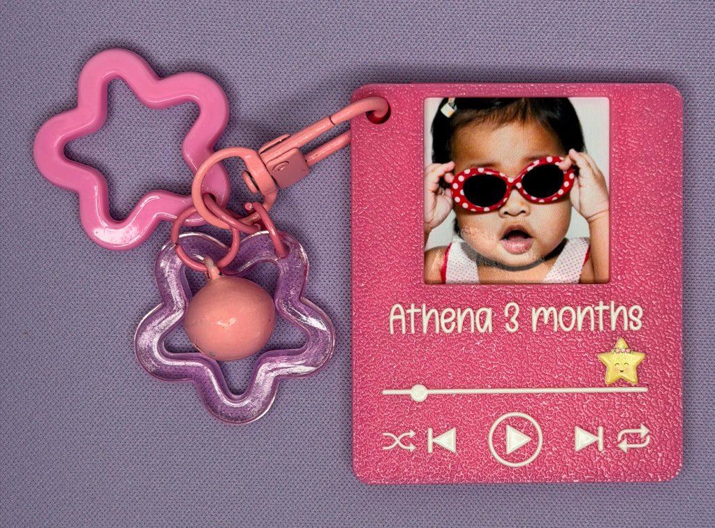 Personalized Photo Music Keychains with NFC