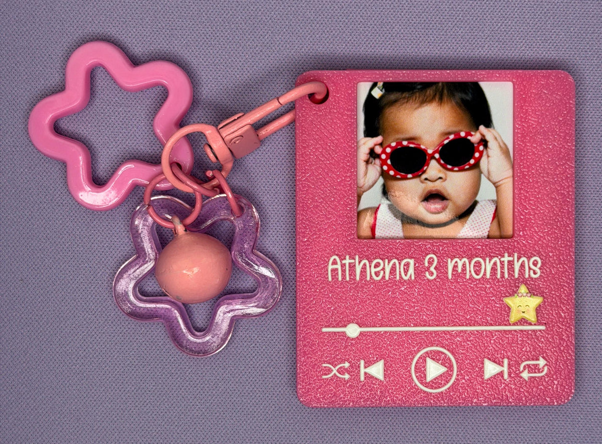 Personalized Photo Music Keychains with NFC