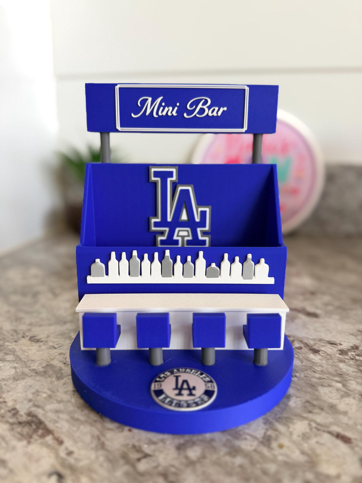 Custom Mini Bar | Custom Sports Team & Character Shelf Decor