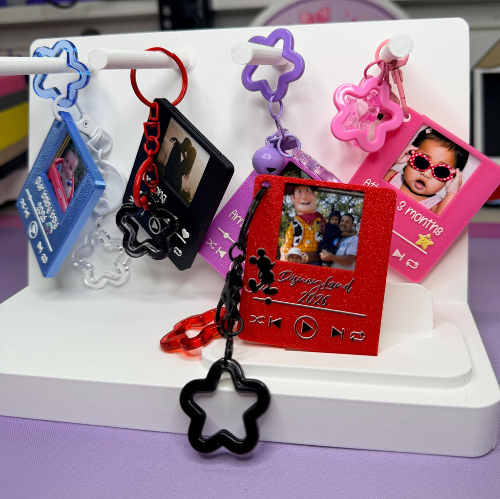 Personalized Photo Music Keychains with NFC