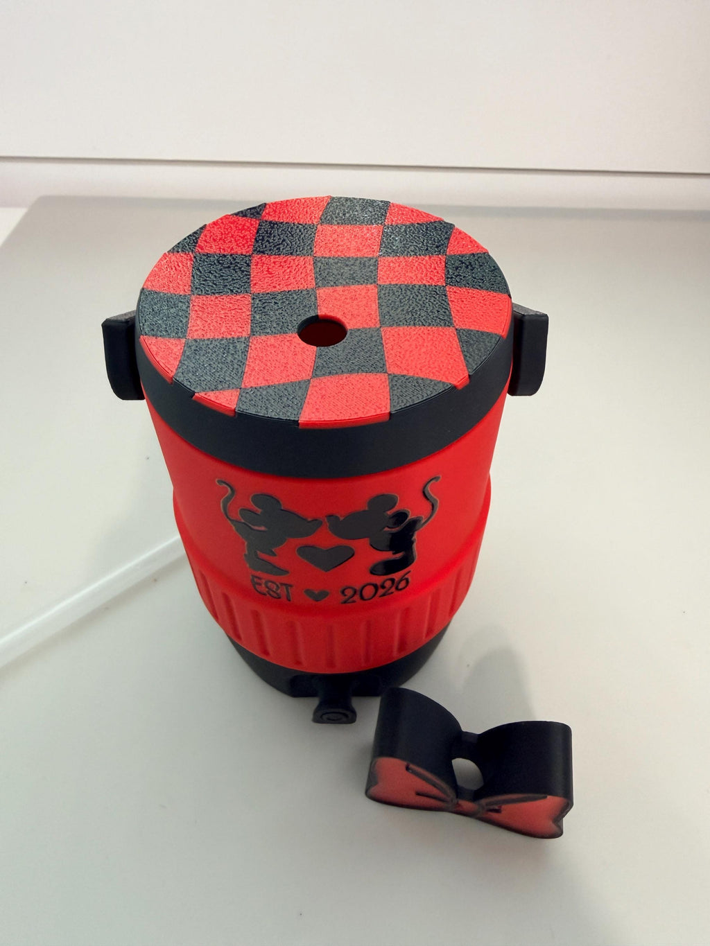 Disney-Inspired Couple Can Holder Set | Personalized Couple Koozie | Engagement, Honeymoon & Anniversary Gift