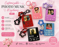 Personalized Photo Music Keychains with NFC
