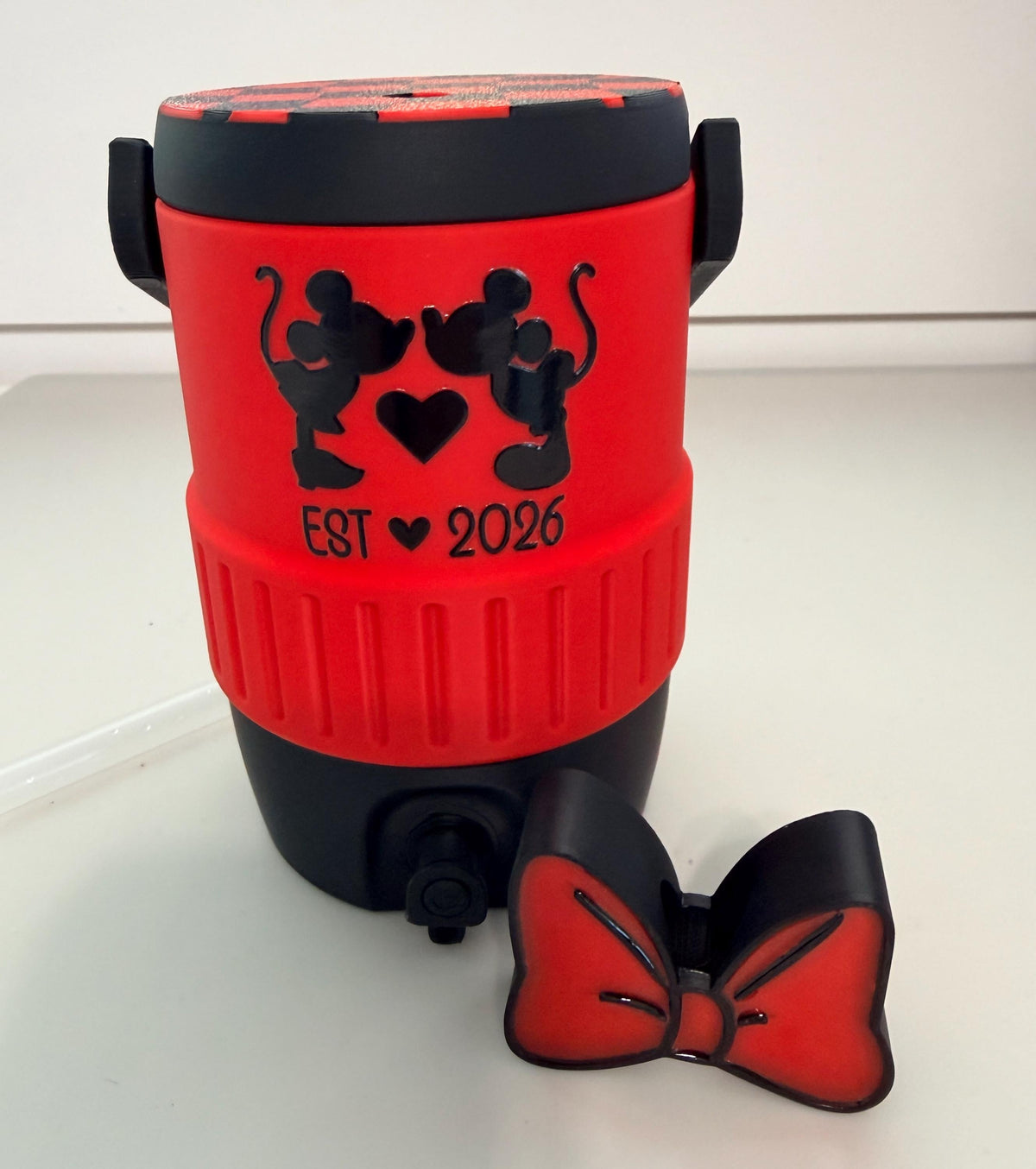 Disney-Inspired Couple Can Holder Set | Personalized Couple Koozie | Engagement, Honeymoon & Anniversary Gift